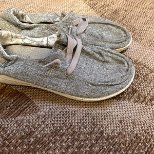 Hey Dude Wendy Gray Athletic Shoes Size 7